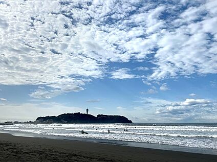 鵠沼海岸約1800m 現地から1800m。(徒歩23分。)