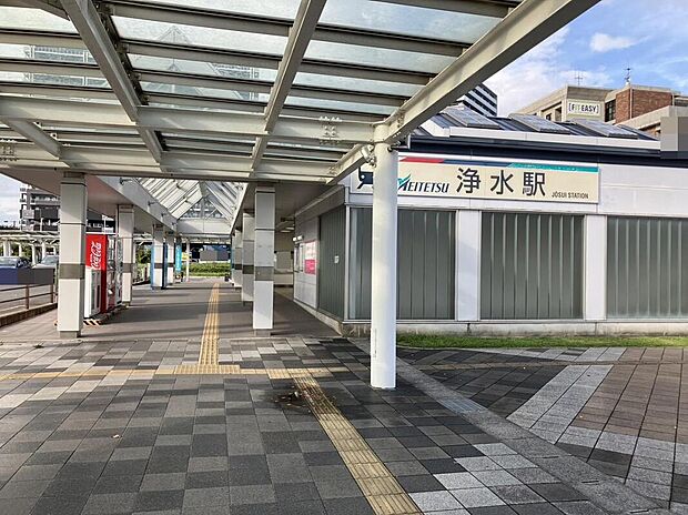 【名鉄豊田線「浄水」駅：徒歩約14分～16分】
程よい距離は仕事からプライベートへの気持ちを切り替える大切な時間になりますね。