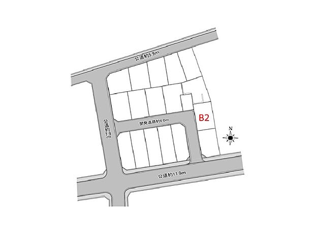 ※区画図には商談中区画も含みます。最新の販売状況は資料請求またはお電話にてお問合せください。