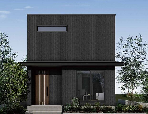 参考プラン：建物価格1980万円　建物延床80.41m2　4タイプの外観から好みに合わせて選択いただけます。※このプランの場合、土地価格・建物価格の他に基礎補強工事費、諸費用など約750万円必要です。