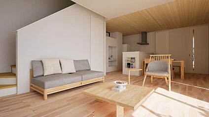 【12号棟】完成予定内観パース