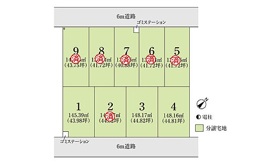 ホームズ コモンステージ浦和美園iii 建築条件付土地 さいたま市緑区 埼玉高速鉄道浦和美園駅より徒歩14分の土地 分譲地