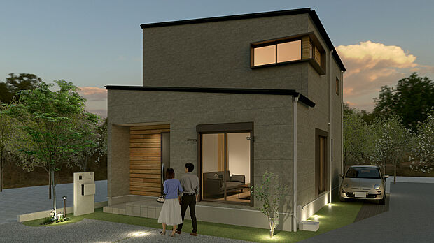 【外観】夜間時の外観イメージ