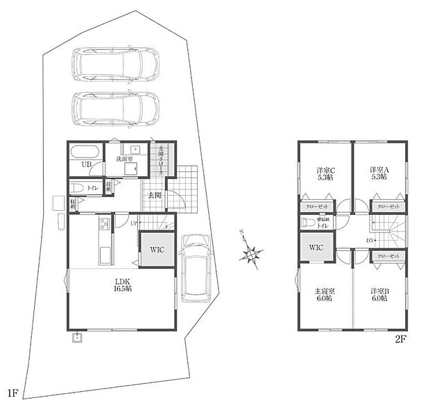【４LDK+３S（玄関クローク/WIC×２）】月々の支払い例
頭金0円 変動金利0.80％・40年返済・ボーナス払い(年２回)

 例1 ）ボーナス払い約 249,462円
 月々 　75,122円
 
例２）ボーナス払い約 199,716円
 月々 　83,402円