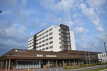 熊本再春医療センター 現地から3020m～3040m。(車で9分。(最長))