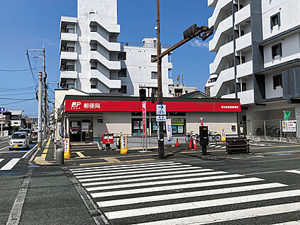 熊本新屋敷郵便局 現地から150m。(徒歩2分。)