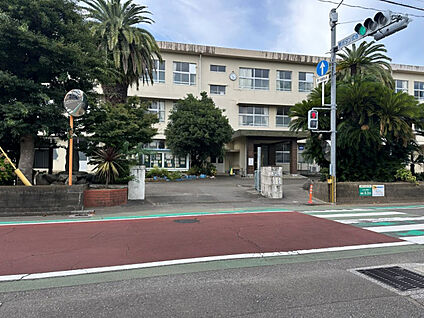 宮崎市立大宮小学校 現地から1400m～1420m。(徒歩18分。(最長))