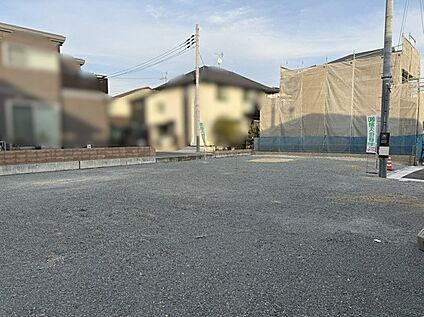 宅地内南から北東側に向かって撮影