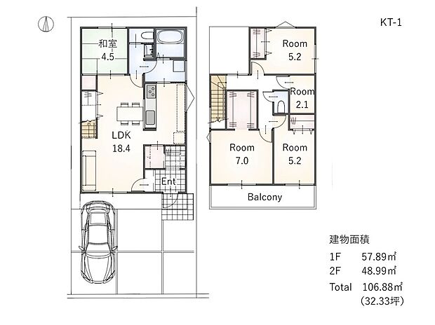 参考プラン間取り図