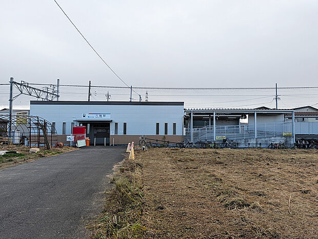 名鉄尾西線「六輪」駅（約711m）
