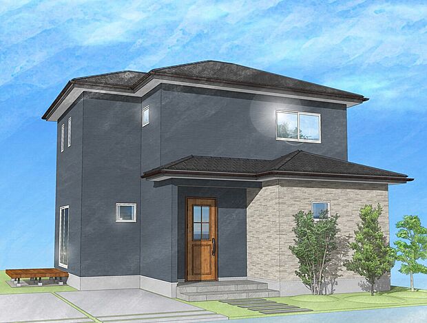 完成予想図（外観）