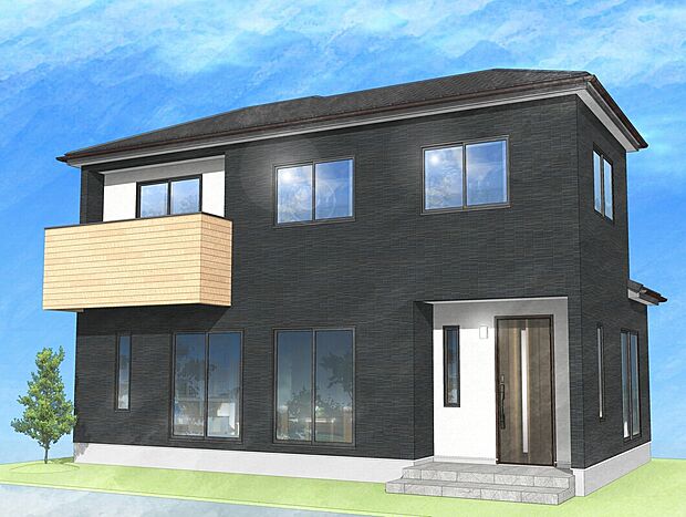 完成予想図（外観）