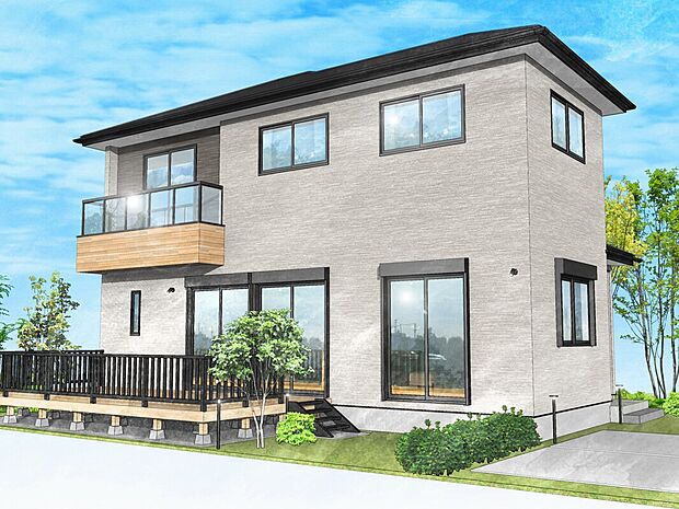 完成予想図（外観）