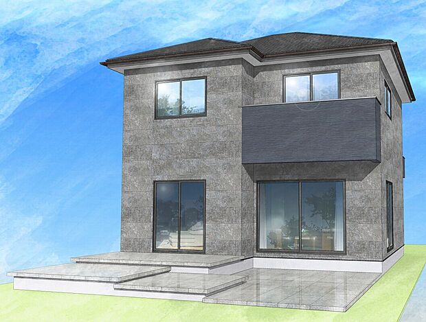 完成予想図（外観）