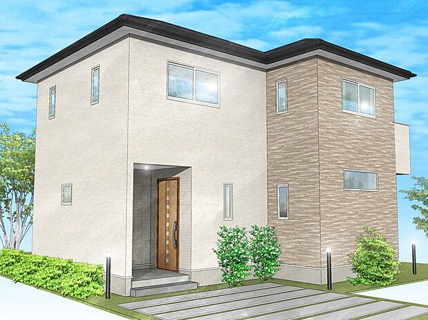 完成予想図（外観）