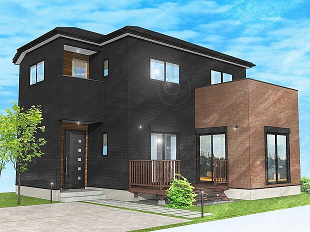 完成予想図（外観）