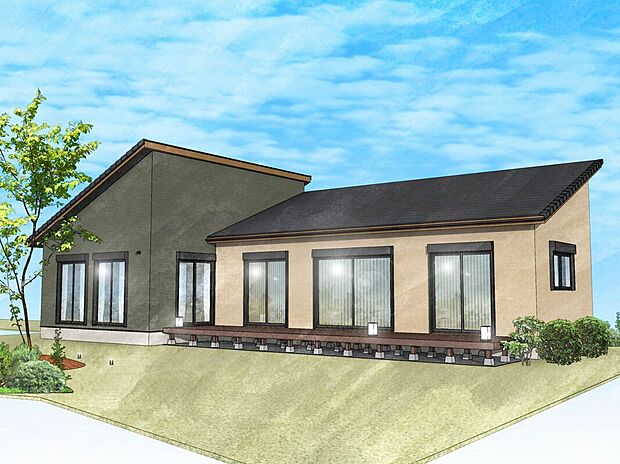 完成予想図（外観）