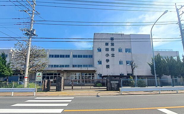 新田小学校 514m