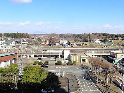 関東鉄道常総線　戸頭駅 1417ｍ