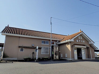 関東鉄道常総線　稲戸井駅 180ｍ