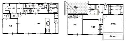 有効面積：194.0m2（58.68坪） 