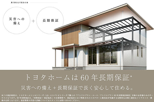 耐久性と耐震性が高いから、 長く住み続けられます。