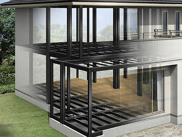 【業界トップクラス【125ミリ角の鉄骨柱】】トヨタホームの耐震性は、太く強靭な柱によって支えられています。柱の太さは、業界トップクラスの125ミリ角。木材(ヒノキ)に比べ、約4.3倍の重さに耐えることができます。