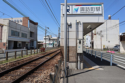 諏訪町駅 現地から1000m～1030m。(徒歩13分。(最長))