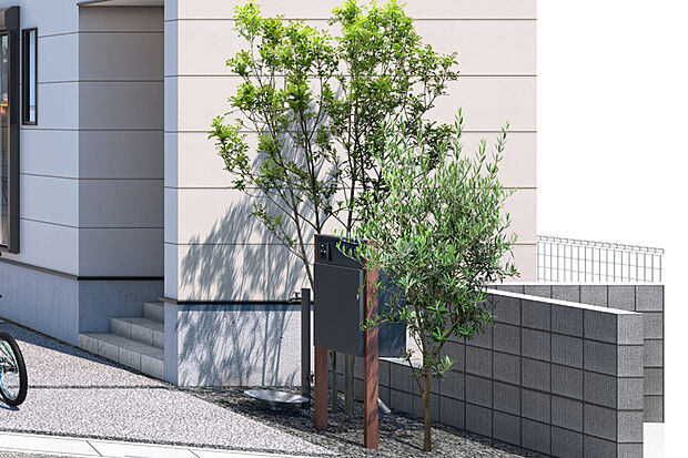 【【季節を呼び込む植栽】】街に自然の息吹を呼び込んでくれる植栽を配しました。色とりどりの下草も豊富に設えて、季節の移り変わりを感じることができます。※建物周囲の砂利部には防草シートを採用