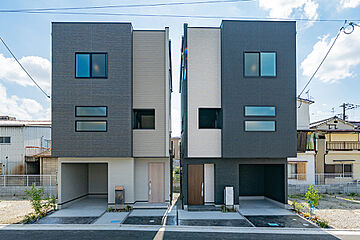 -- 富士林プラザ Neoやお -- セコム・太陽光パネルの全邸標準装備　全25区画大型分譲地が誕生 外観