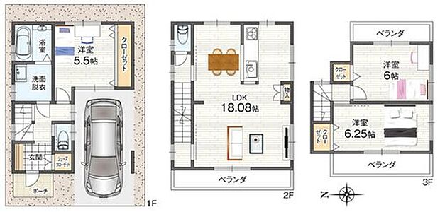 建物価格1880万円、建物面積86.13m2
両面道路で開放的!整った形状の敷地ですので、広々とした室内を実現できます。ぜひ周辺環境などとあわせて、現地をご見学くださいませ。