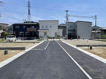 分譲地前面道路
