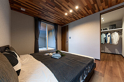 【他の分譲地で公開中のモデルハウス/主寝室】