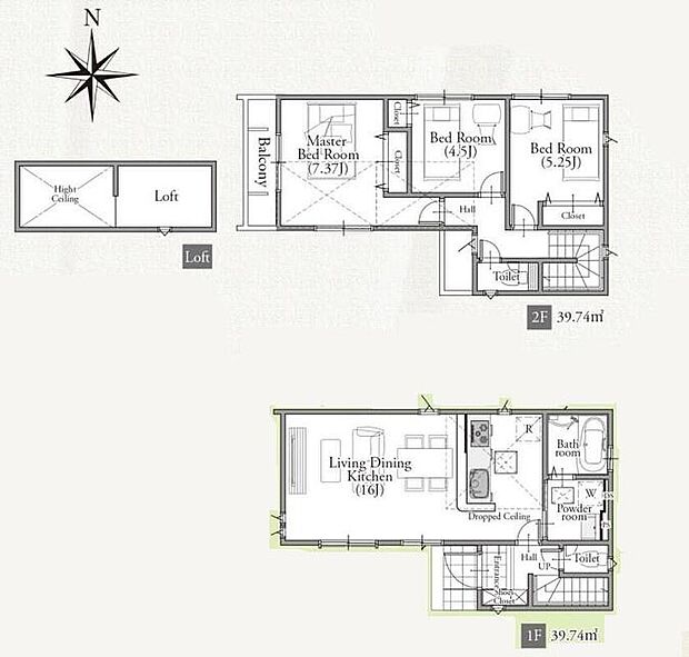 (1号棟)、価格6380万円、3LDK、土地面積100.05m2、建物面積79.48m2