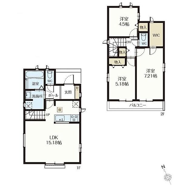 (A号棟)、価格6890万円、3LDK、土地面積97.67m2、建物面積78.04m2