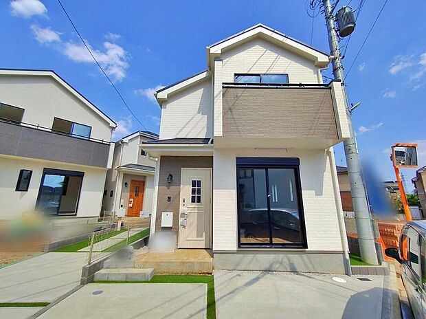 【現地外観写真】(C号棟)住宅性能評価で耐震等級3(最高等級)を取得!お客様を守る大切な住宅だからこそ、第三者の検査を受けて安心して住んでいただける住宅をご案内させて頂きます。