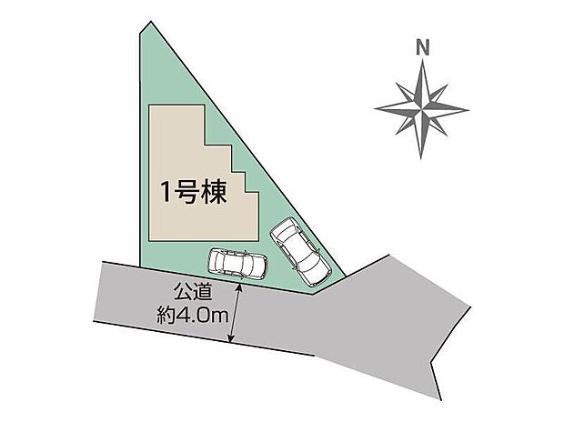 南道路に面した日当たり良好のお住まいです☆
閑静な低層地域の暮らしやすい環境です!
駐車スペース2台分(車種による)♪