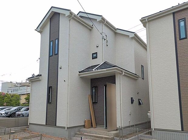 【【現地外観写真】P号棟】住宅性能評価で耐震等級3(最高等級)を取得!お客様を守る大切な住宅だからこそ、第三者の検査を受けて安心して住んでいただける住宅をご案内させて頂きます。