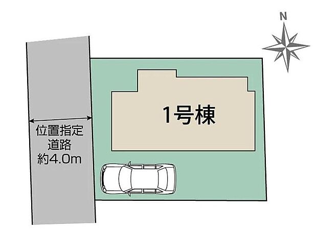 【全体区画図】西武多摩湖線「一橋学園」駅徒歩20分、または自転車7分♪JR「国分寺」駅まで一駅!通勤通学のアクセス良好です◎