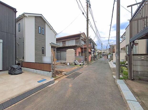 【前面道路含む現地写真】気になった物件すぐにご見学対応させていただきます♪平日・お仕事帰りなど、いつでもご案内可能です♪周辺環境と併せて、実際に現地をご確認ください♪