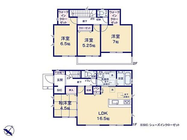 (1号棟)、価格3990万円、4LDK、土地面積155.53m2、建物面積101.85m2