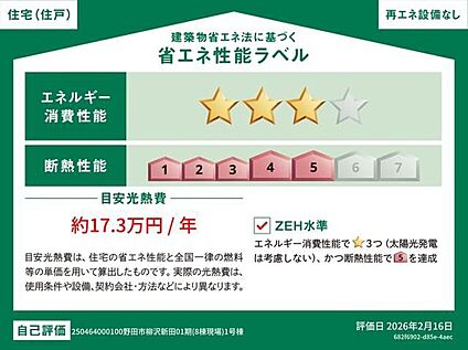 【省エネ性能ラベル】