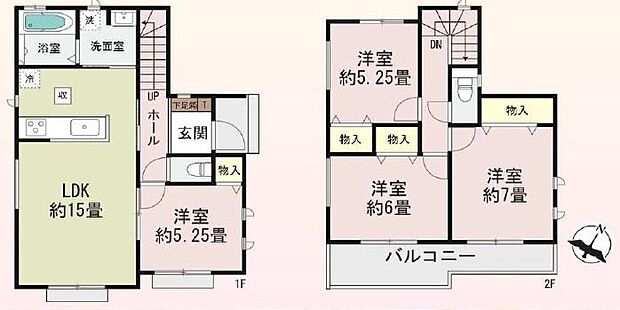 (１-C号棟)、価格2990万円、4LDK、土地面積108.28m2、建物面積91.91m2