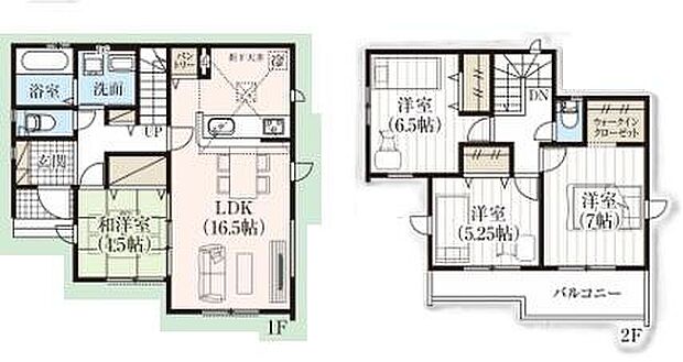 (1号棟)、価格4090万円、4LDK、土地面積129.34m2、建物面積97.71m2