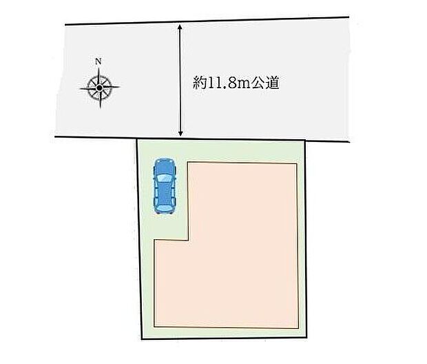 閑静な住宅地☆カースペースあります♪空いたスペースは駐輪場としてもお使いいただけます◎