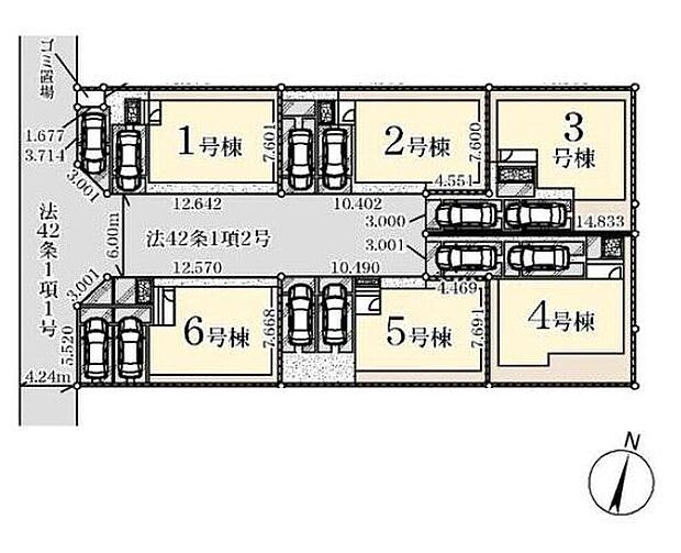 閑静な住宅地☆駐車スペースは2台分♪