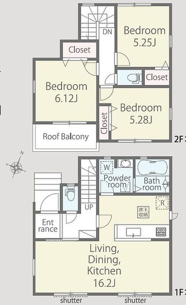 (1号棟)、価格3280万円、3LDK、土地面積100.03m2、建物面積79.01m2