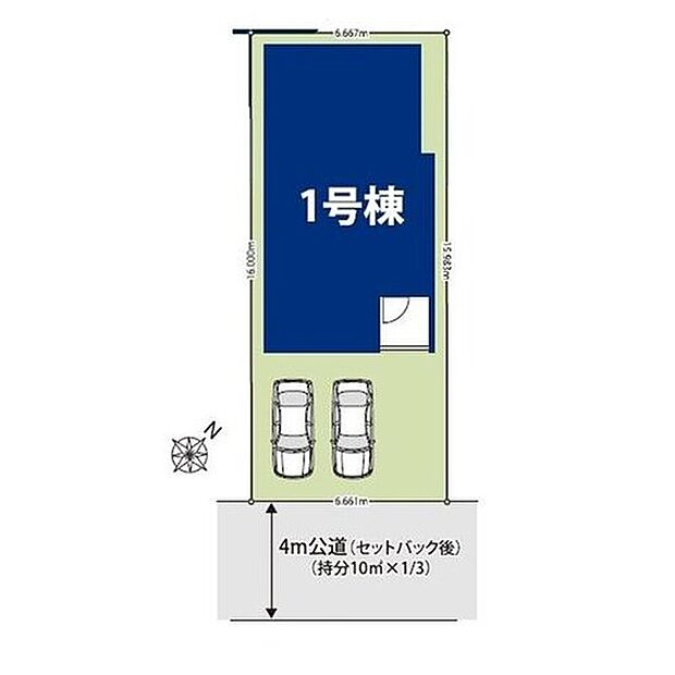 埼玉新都市交通伊奈線「原市」駅徒歩12分♪南東側の前面道路で明るく陽当たりも良好です☆お車は並列で2台駐車可能◎
