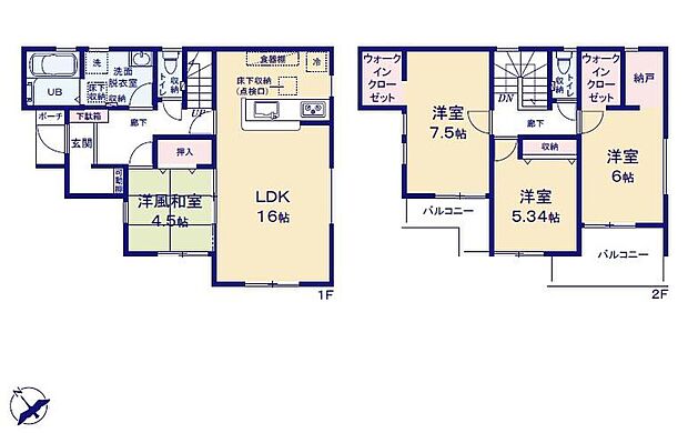 (1号棟)、価格3690万円、4LDK、土地面積131.24m2、建物面積101.85m2