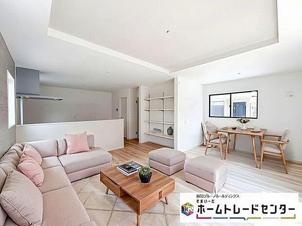 ◆LDKはご家族みんなが揃う大切な空間です♪テーブルやソファ、カーテン選び、レイアウトを考えるのも楽しいですね♪笑顔溢れる楽しい暮らしをイメージしながらご見学ください♪

